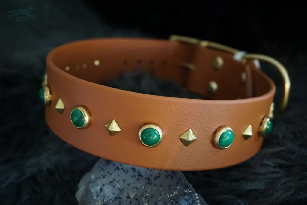 1.5" GAIA Gemstone Buckle Collar