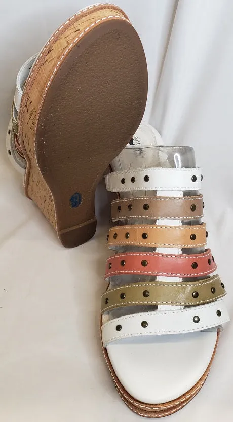 3.5" San Fran -- Women's Cork Wedge Mule