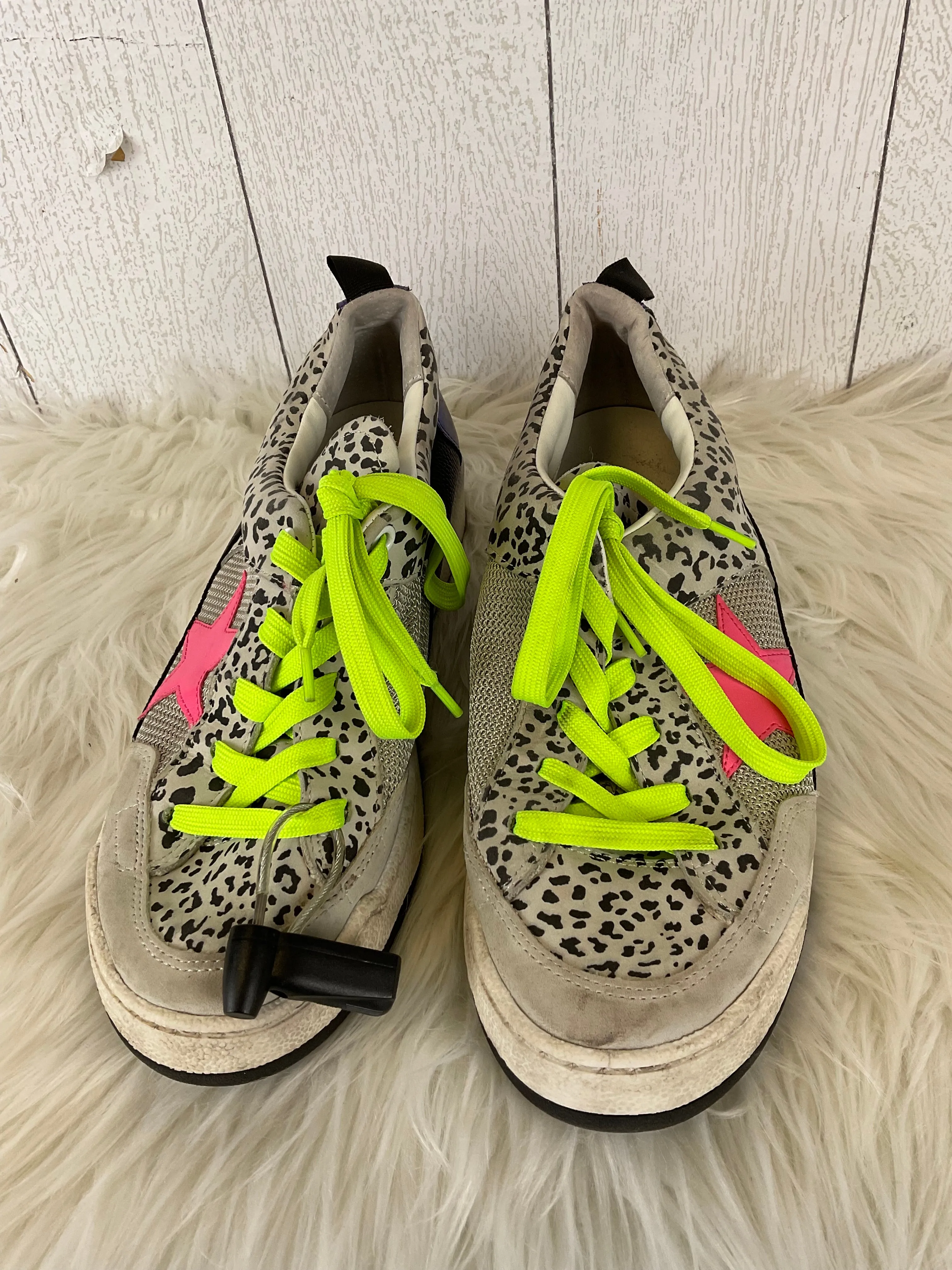 Animal Print Shoes Flats Steve Madden, Size 9.5