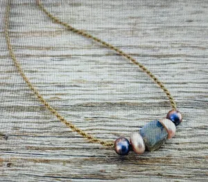 Ari Mixed Authentic Pearl Rope Necklace