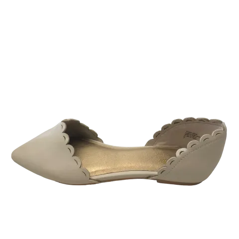 Beige Shoes Flats Seychelles, Size 7