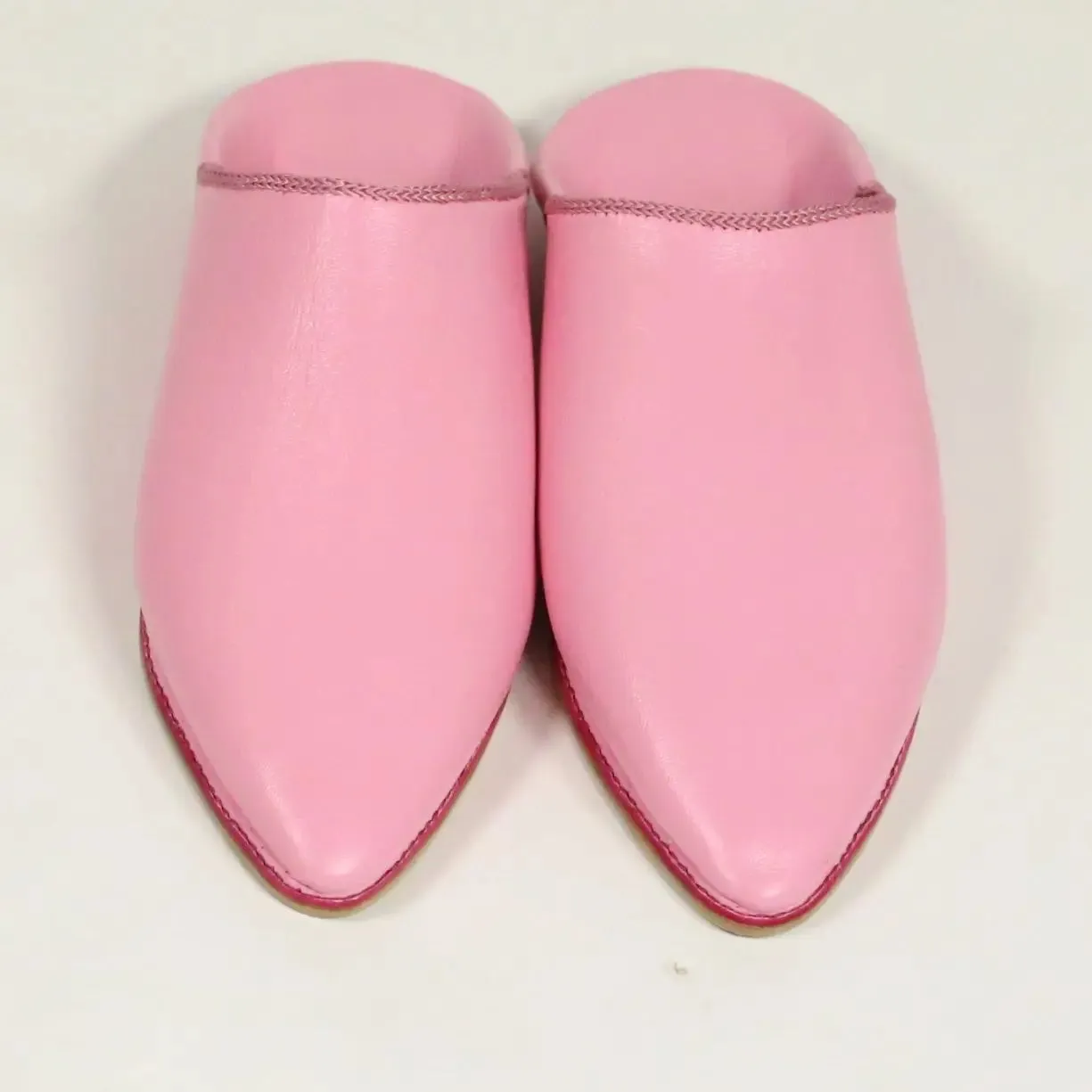 Boho Leather Slippers
