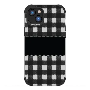 Charcoal Checker - Mojave Collection Case for Apple iPhone 16e, 14, 13