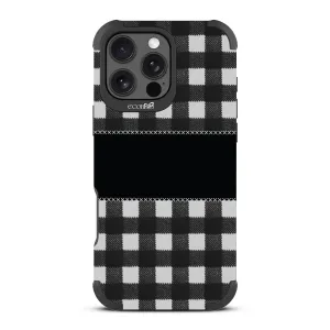 Charcoal Checker - Reforge Collection Case for Apple iPhone 16 Pro Max