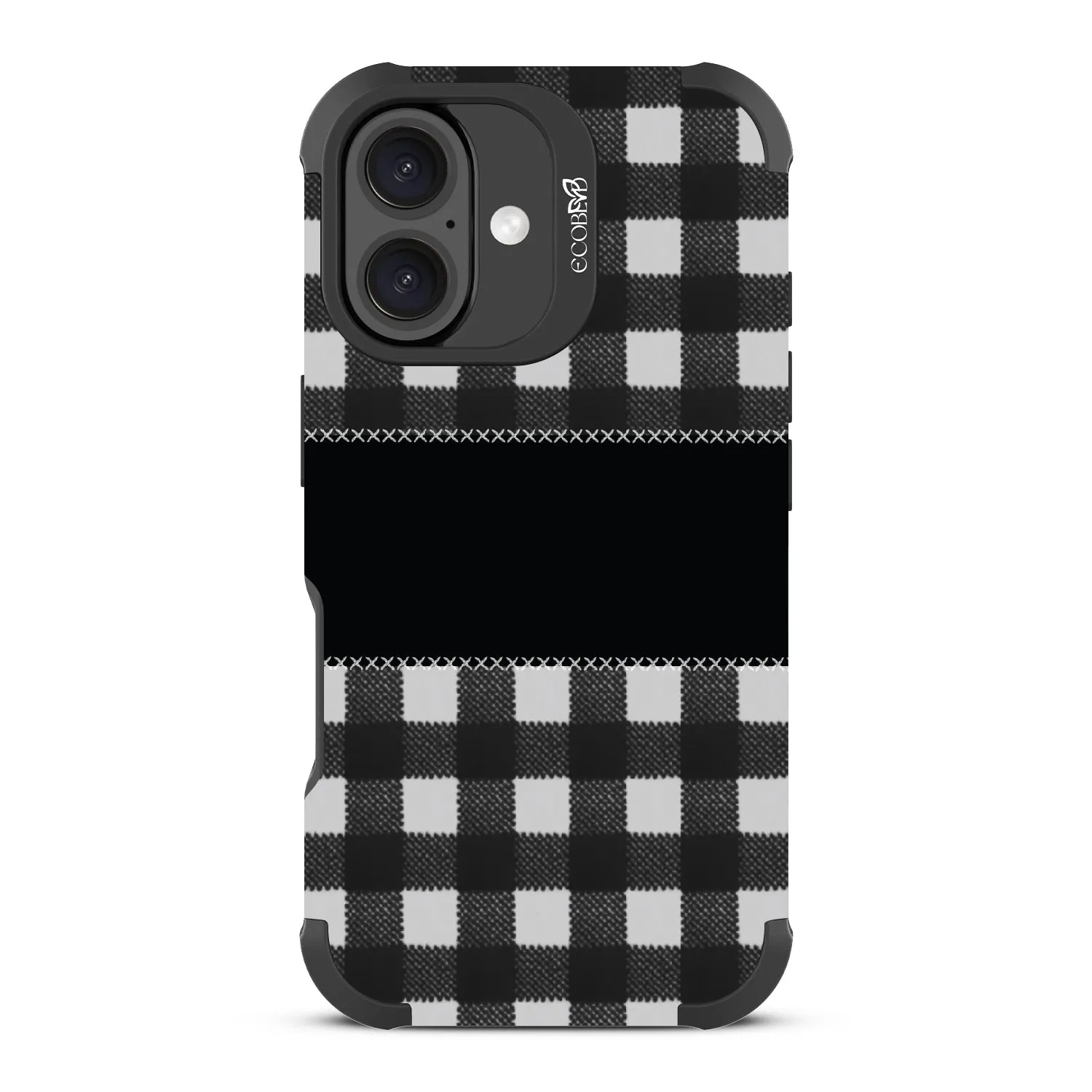 Charcoal Checker - Reforge Collection Case for Apple iPhone 16