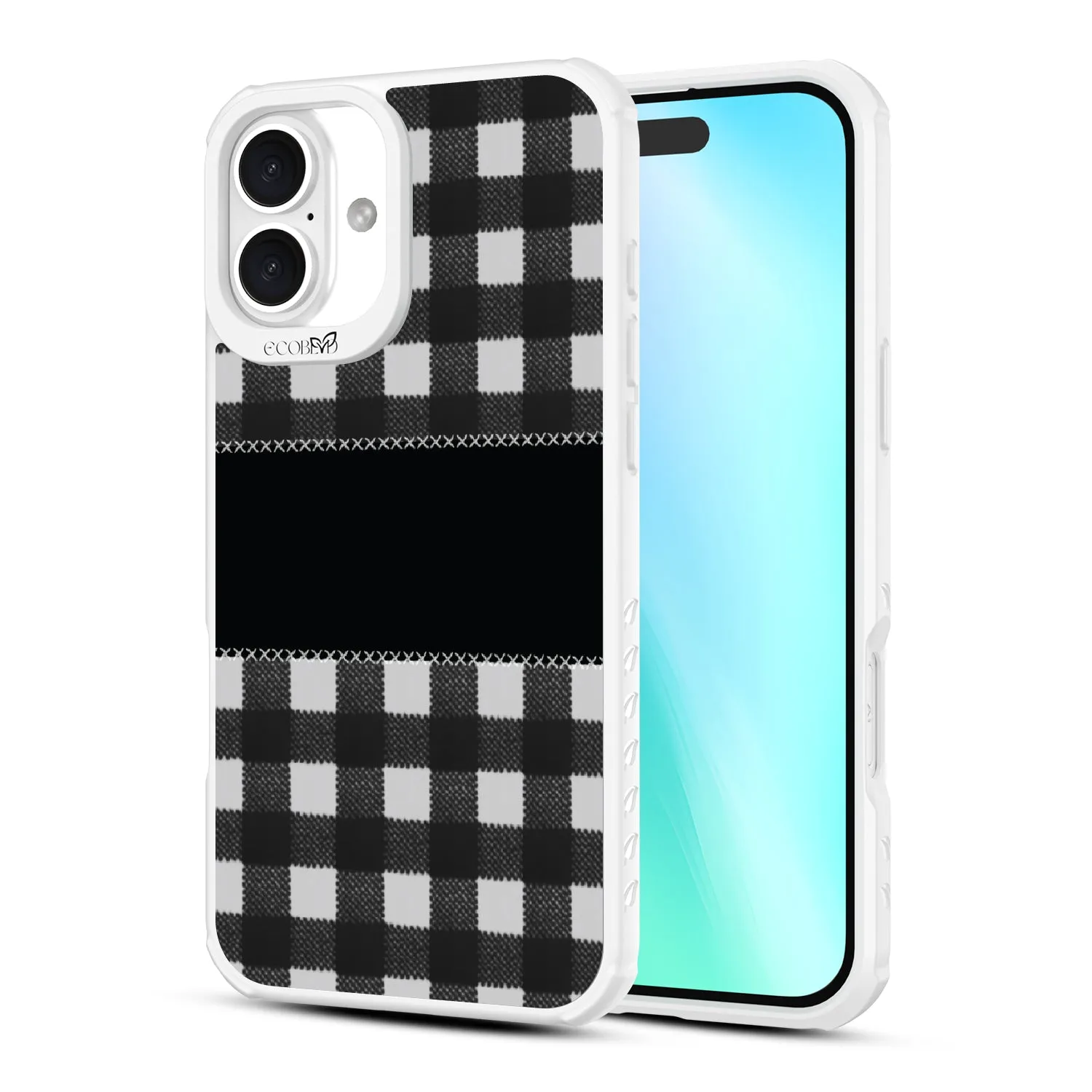 Charcoal Checker - Revive Collection Case for Apple iPhone 16 Plus
