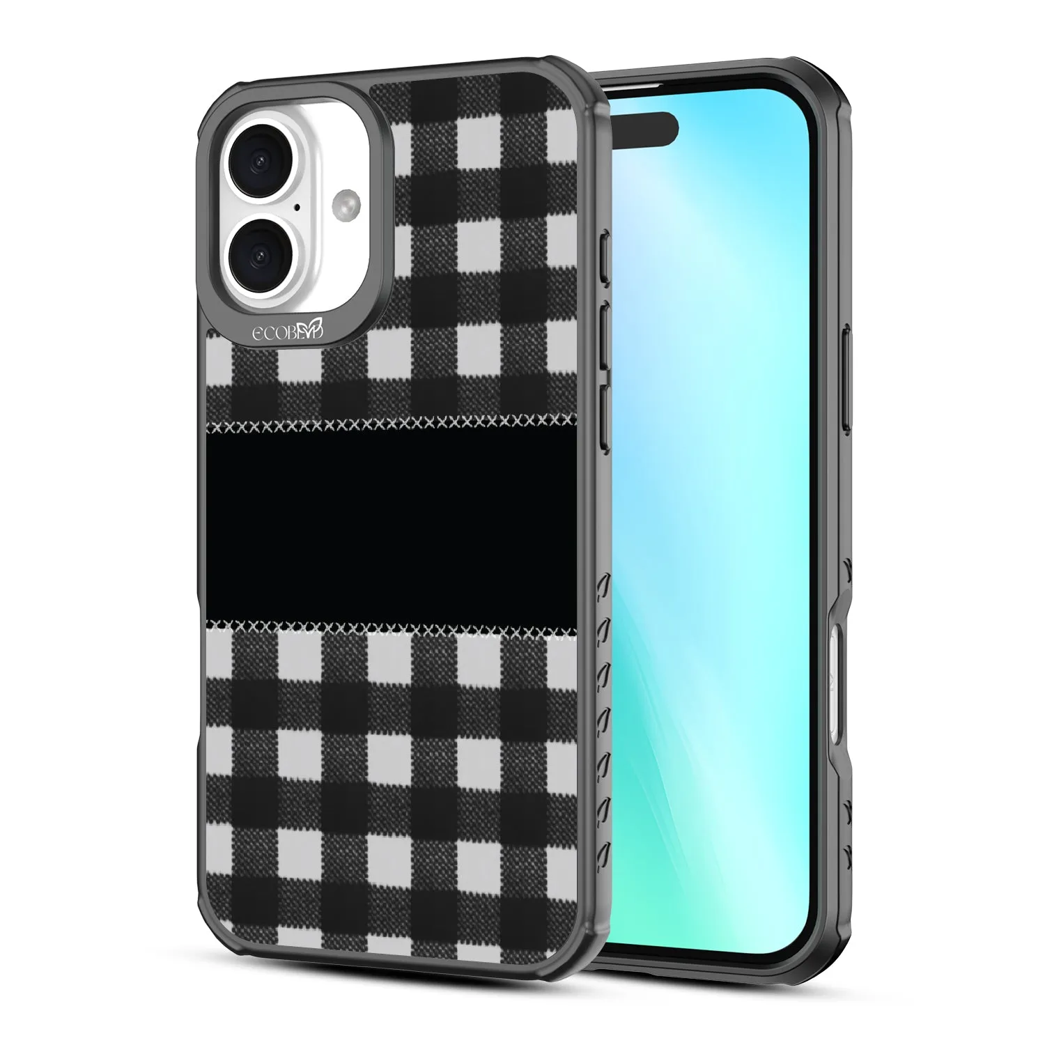 Charcoal Checker - Revive Collection Case for Apple iPhone 16 Plus