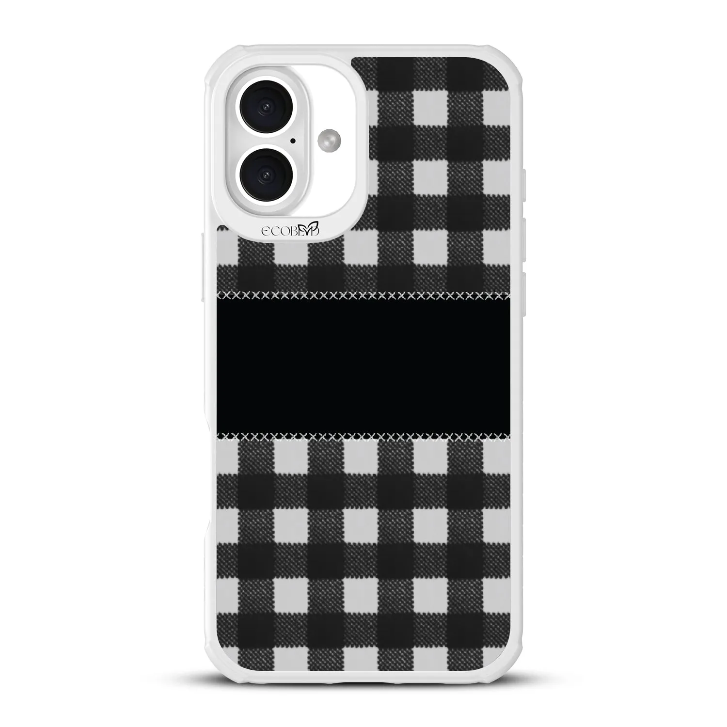 Charcoal Checker - Revive Collection Case for Apple iPhone 16 Plus