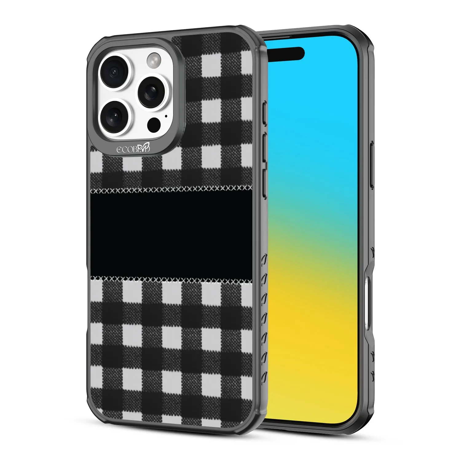 Charcoal Checker - Revive Collection Case for Apple iPhone 16 Pro Max