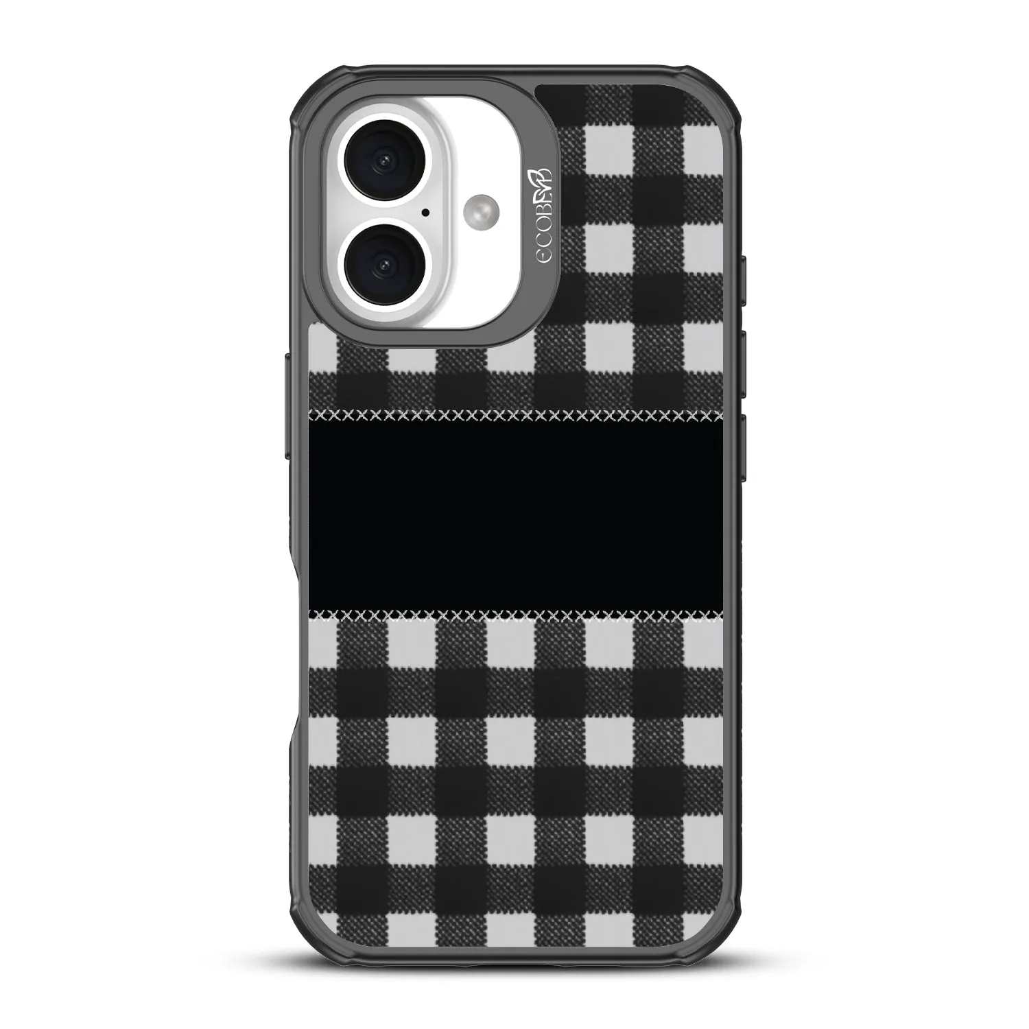 Charcoal Checker - Revive Collection Case for Apple iPhone 16