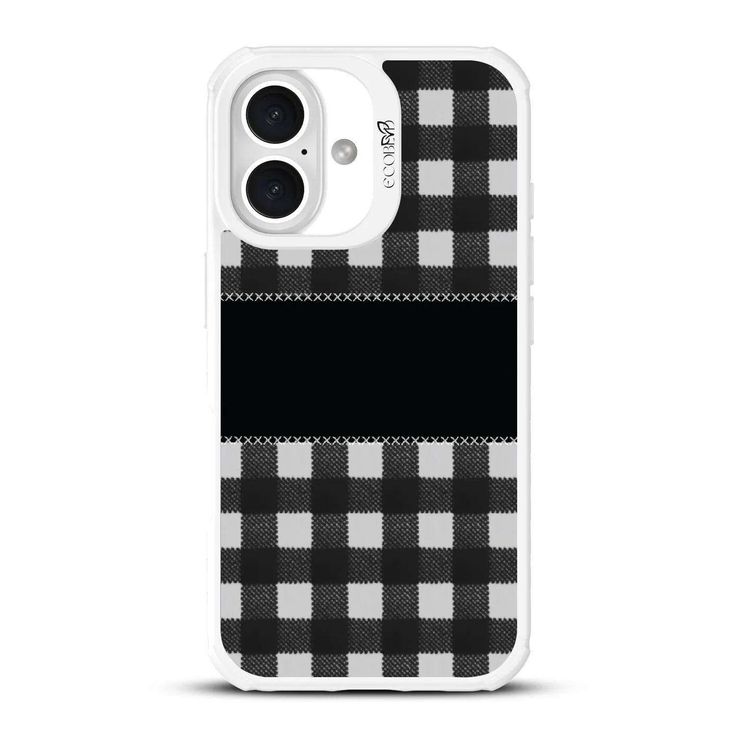 Charcoal Checker - Revive Collection Case for Apple iPhone 16
