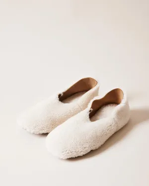 Cocoon Shearling Slippers