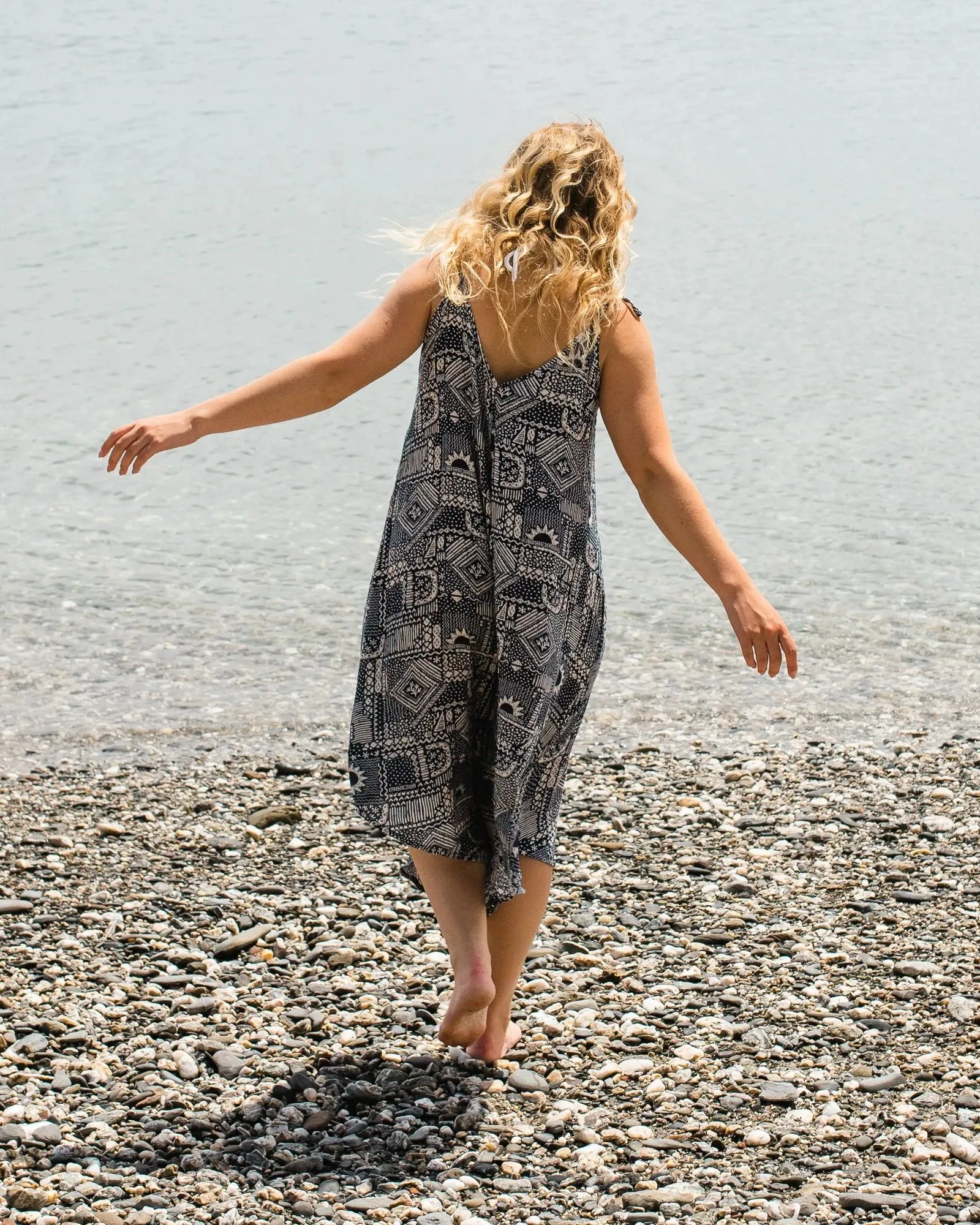 Copetn Jumpsuit - Vintage Patchwork Navy