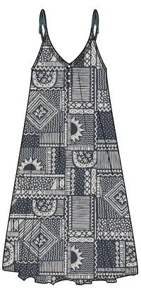 Copetn Jumpsuit - Vintage Patchwork Navy