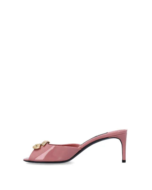 Dolce & Gabbana 70mm DG logo mules
