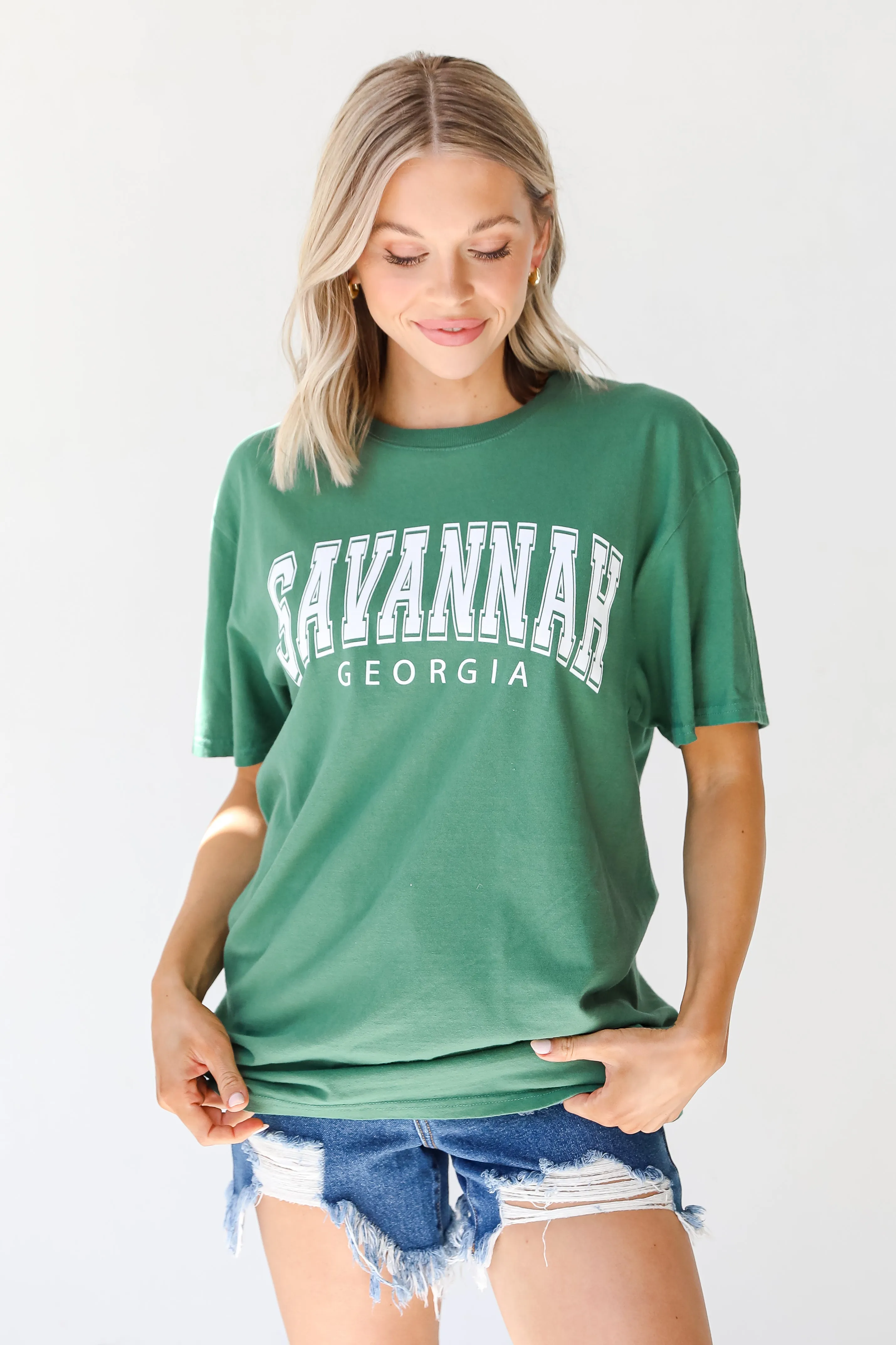 Green Savannah Georgia Tee