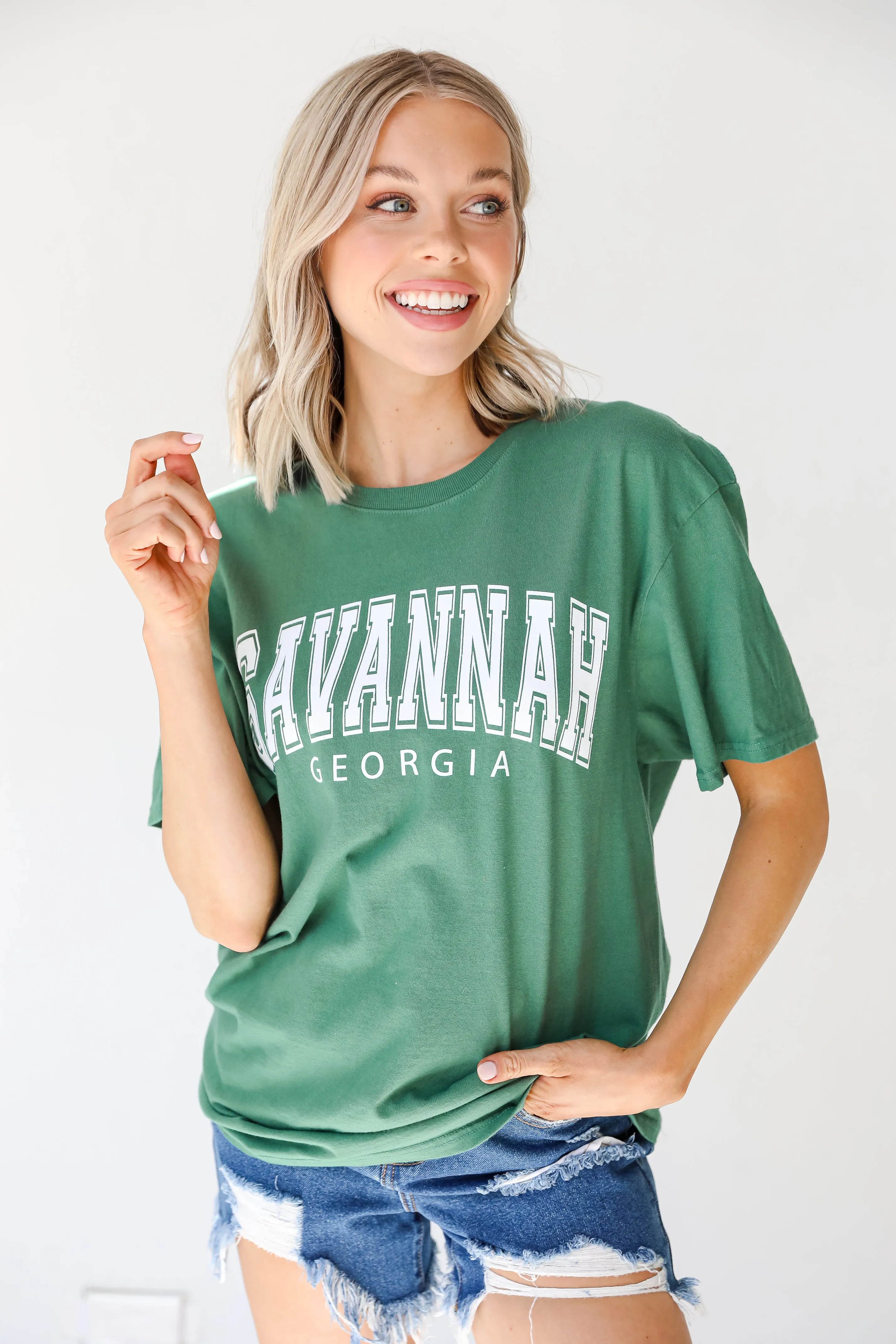 Green Savannah Georgia Tee