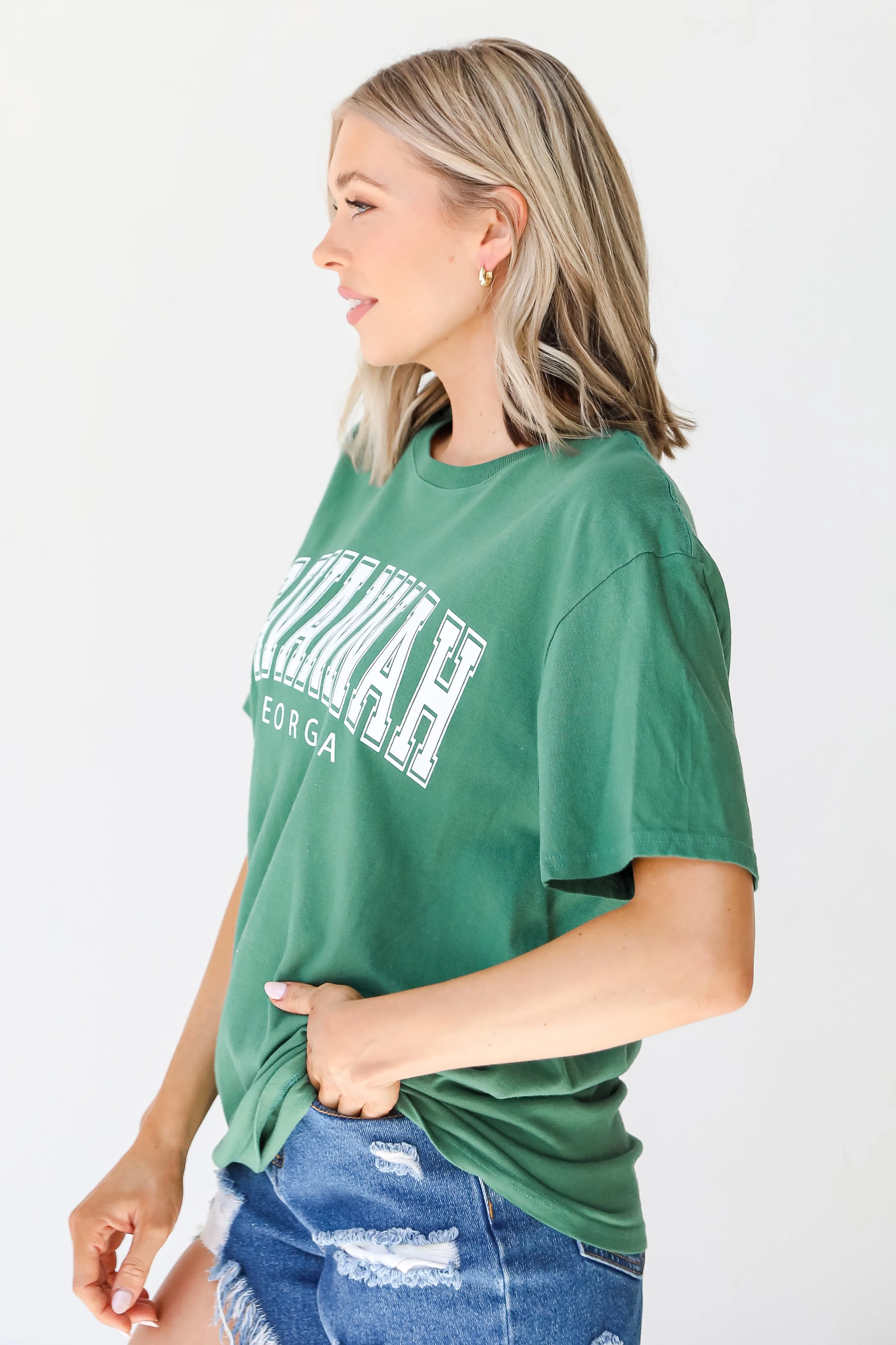 Green Savannah Georgia Tee