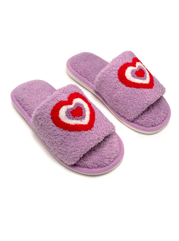 Hearts Slide Slippers