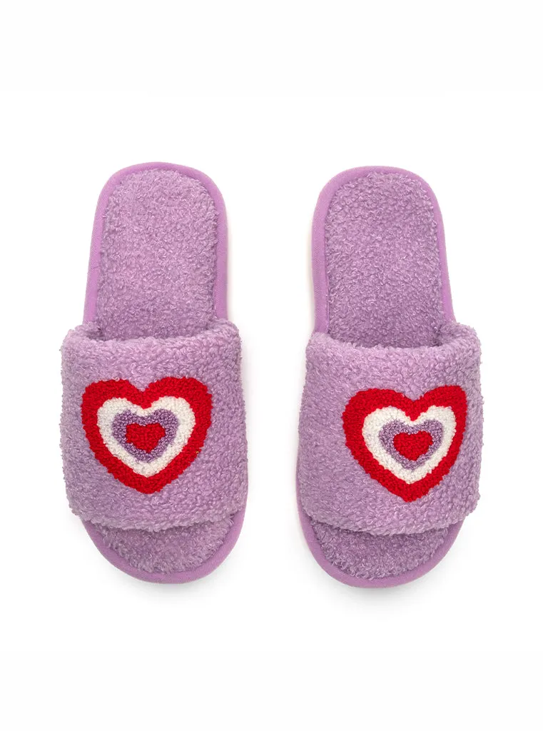 Hearts Slide Slippers