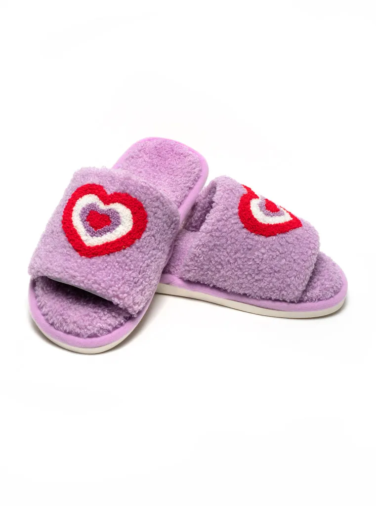 Hearts Slide Slippers