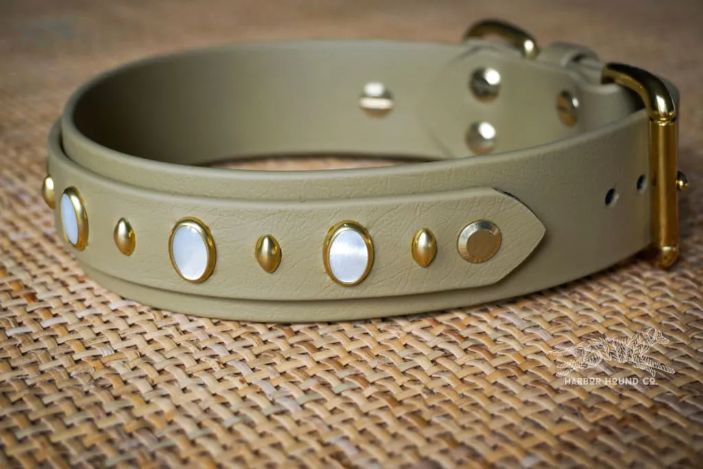HERA 1.5" Gemstone Buckle Collar