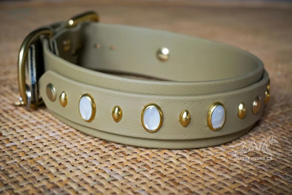 HERA 1.5" Gemstone Buckle Collar