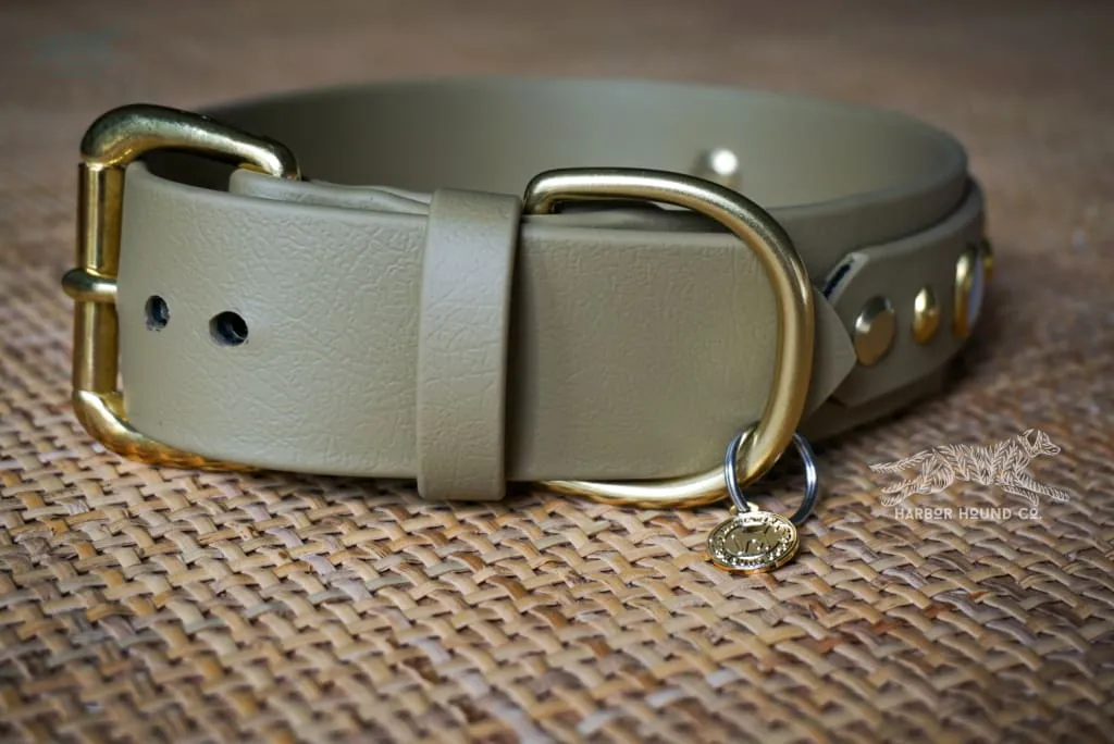 HERA 1.5" Gemstone Buckle Collar