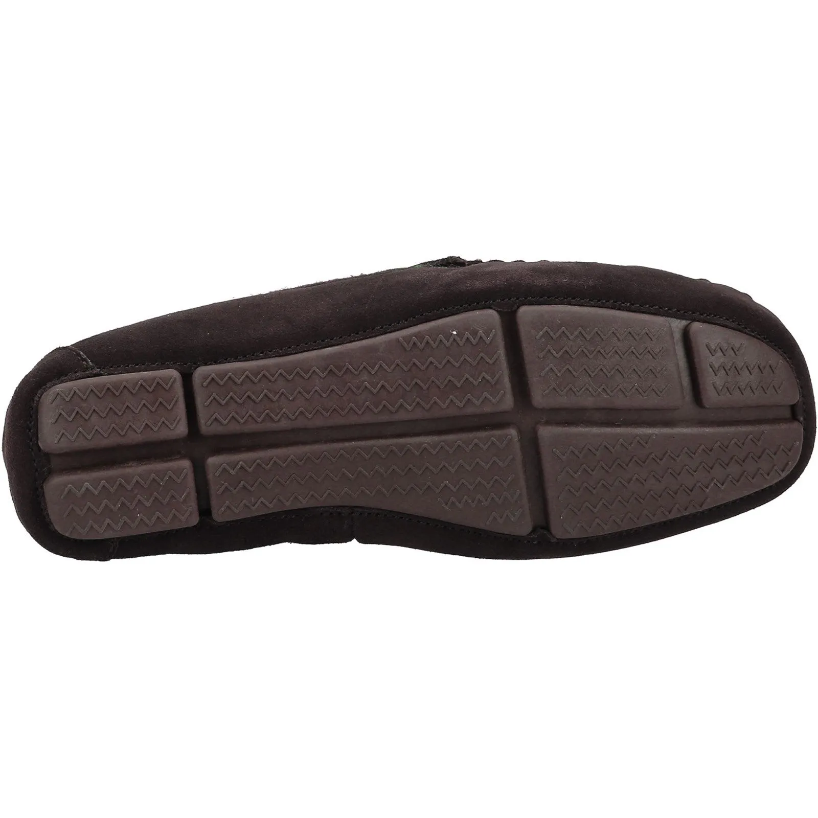 Hush Puppies Mens Andreas Suede Slipper - Brown