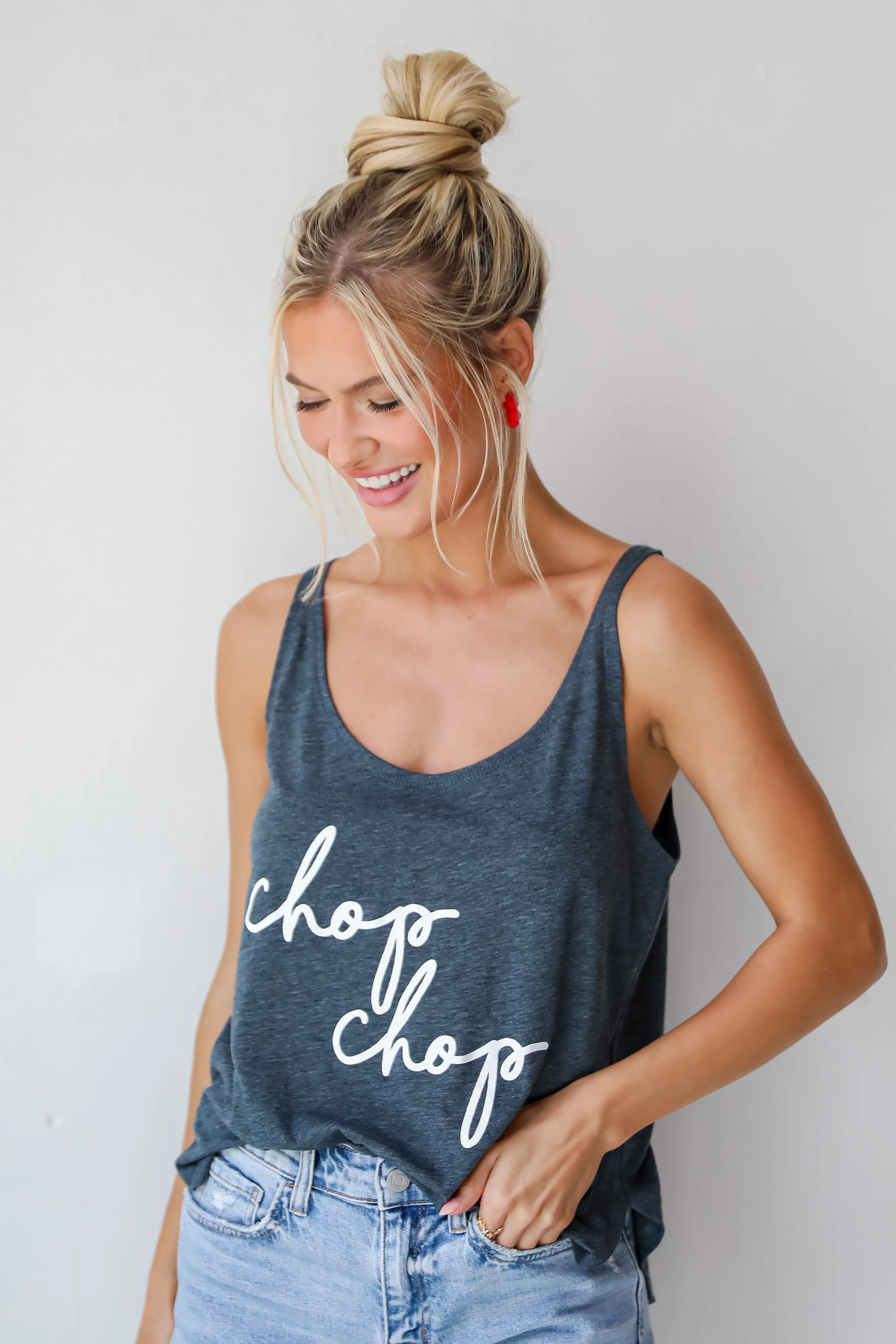 Navy Chop Chop Script Tank