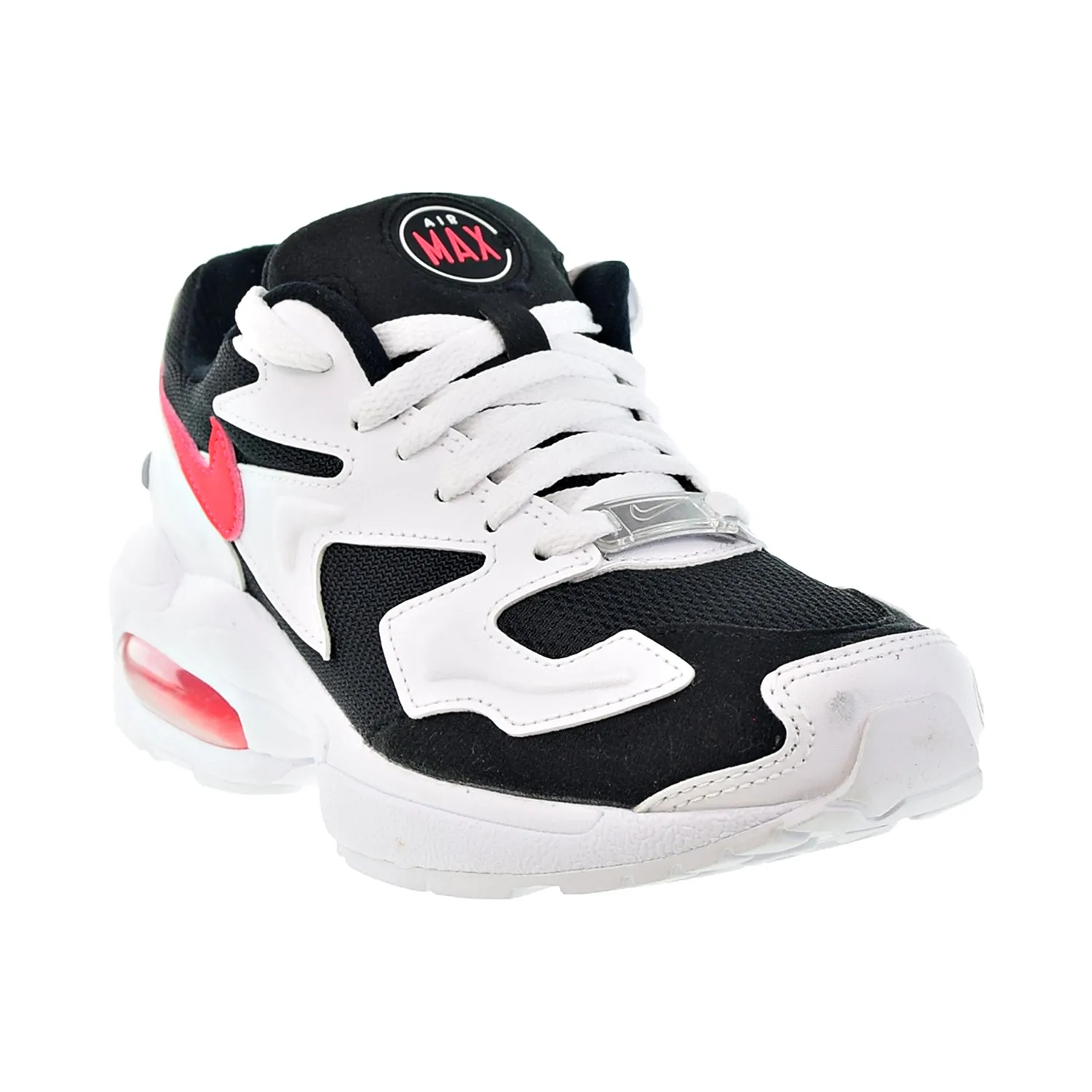 Nike Air Max2 Light Jaguars Women's Shoes White-Red Orbit-Black