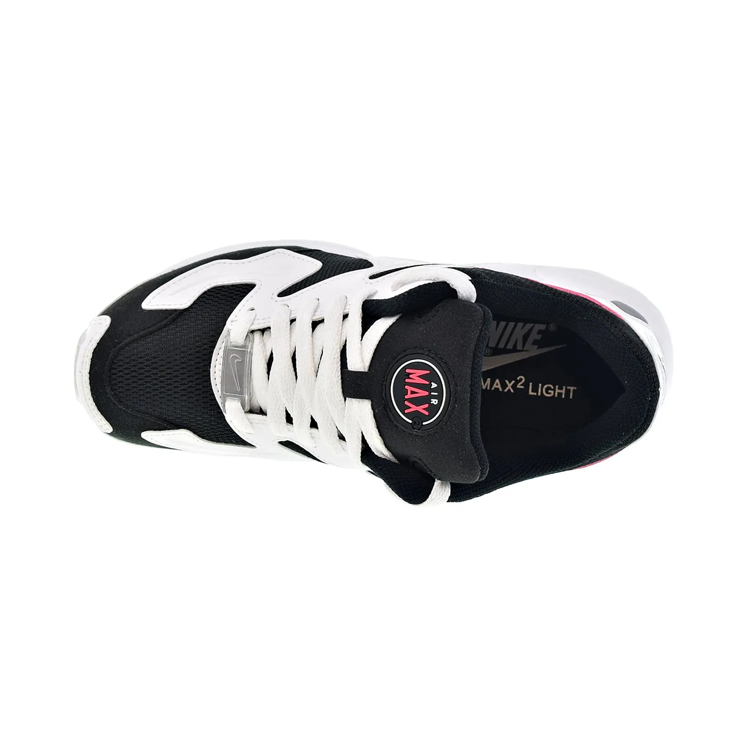 Nike Air Max2 Light Jaguars Women's Shoes White-Red Orbit-Black