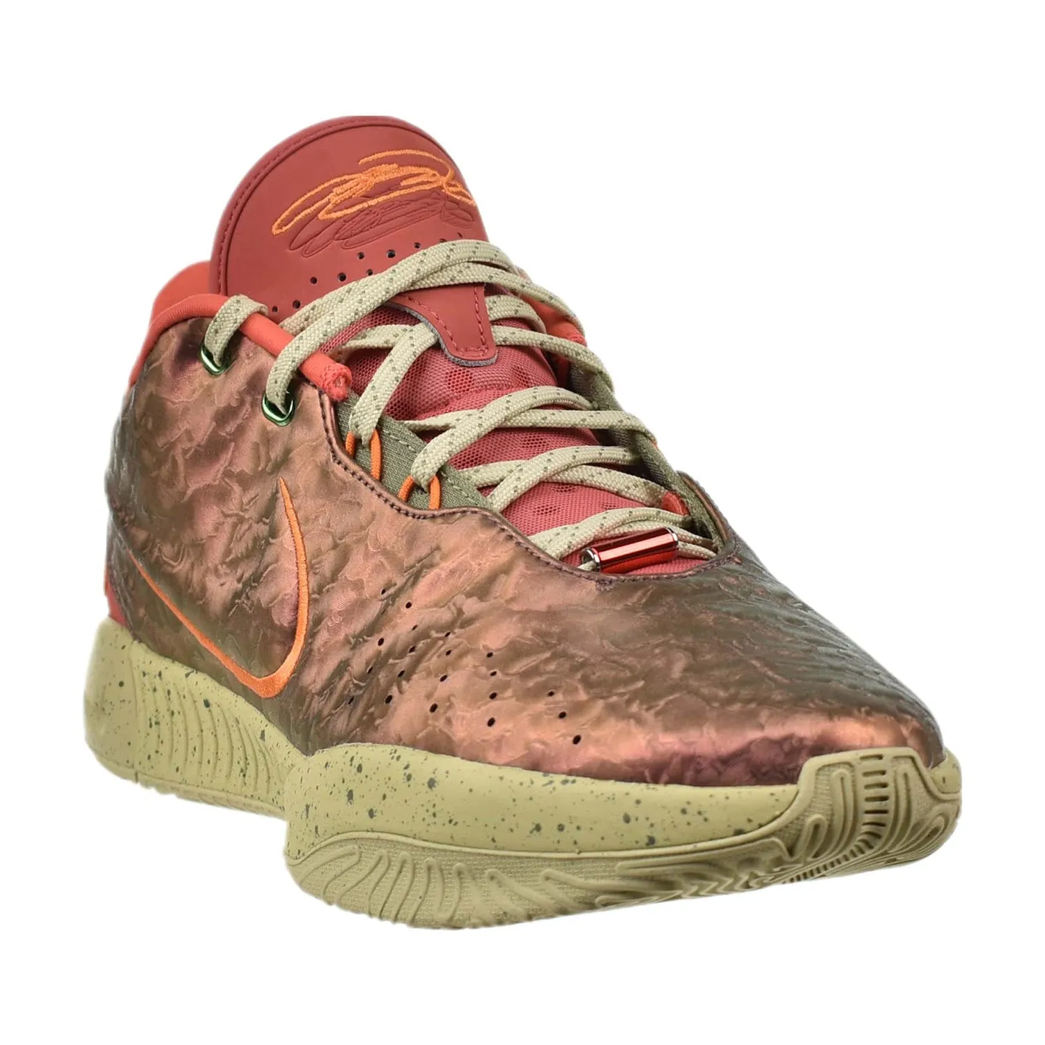 Nike Lebron XXI Queen Conch Mens Shoes Ember Glow-Elemental Gold-Campfire Orange