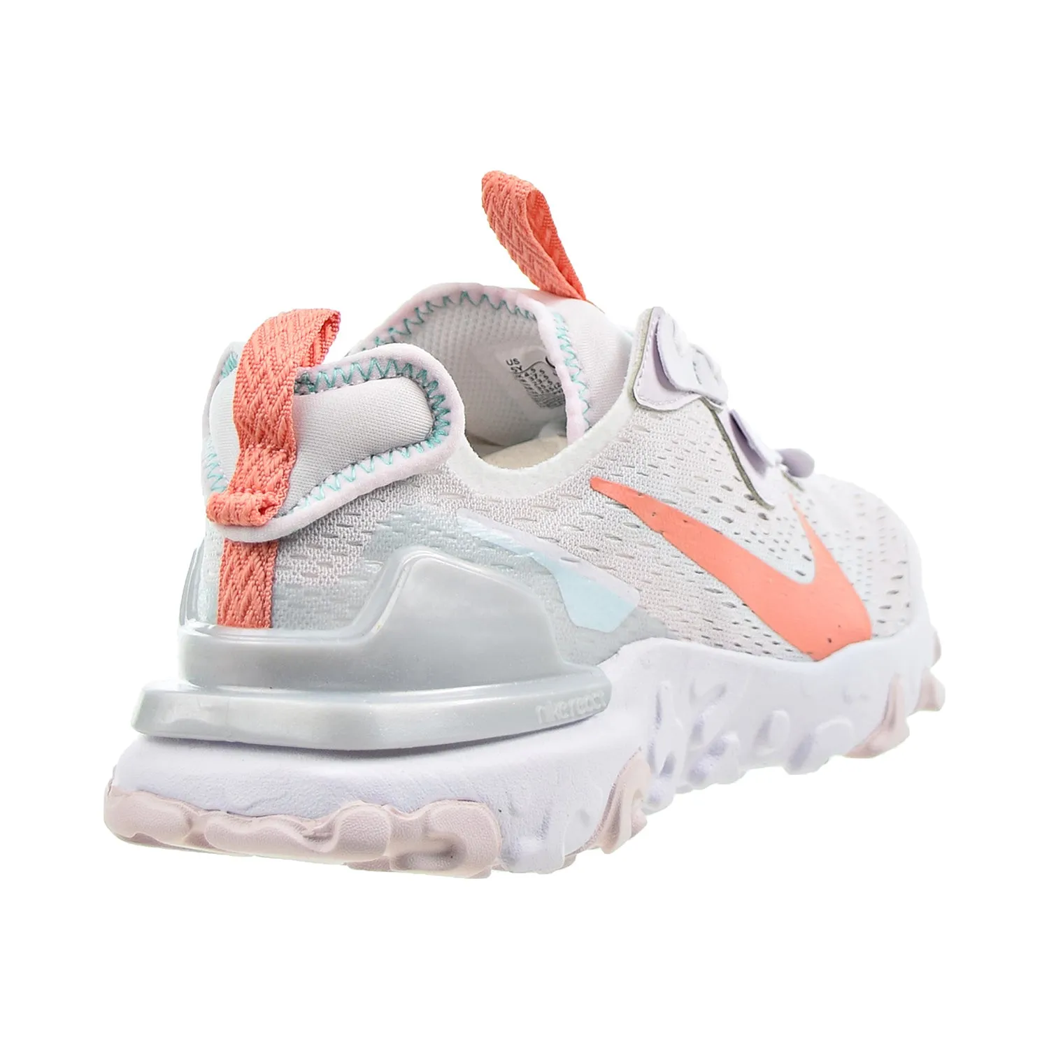 Nike React Vision (GS) Big Kids' Shoes Light Violet-White-Metallic Platinum