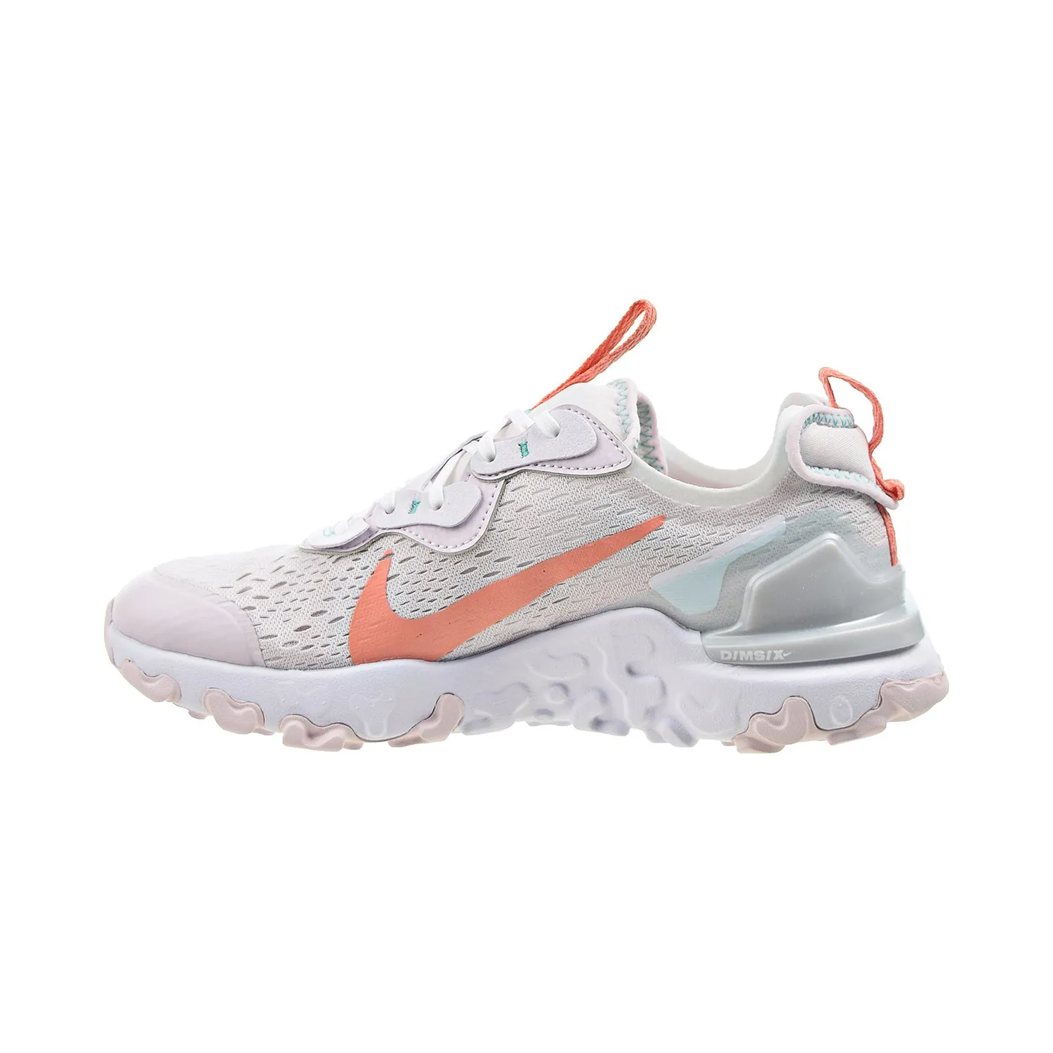 Nike React Vision (GS) Big Kids' Shoes Light Violet-White-Metallic Platinum