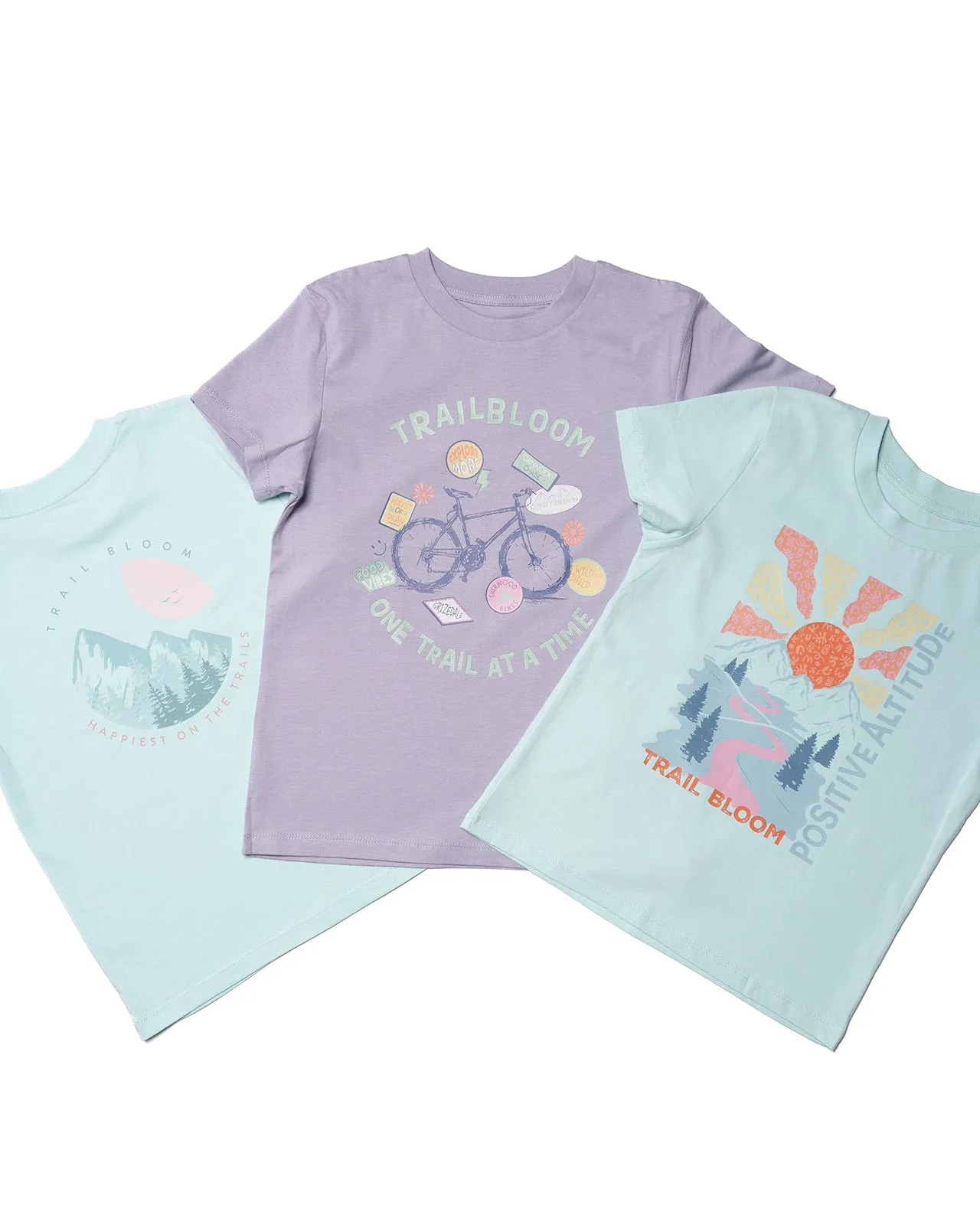 One Trail at a Time Print - Kid's T-shirt