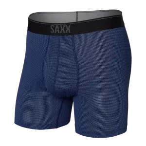 Quest Quick-Dry Mesh Performance Boxer Brief 5" Midnight Blue