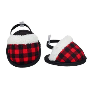 Red Plaid Slipper