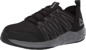 Reebok Work Women's Men's Astroride Work Safety Steel Toe Slip Resistant Shoe, Black, 11.5 Wide