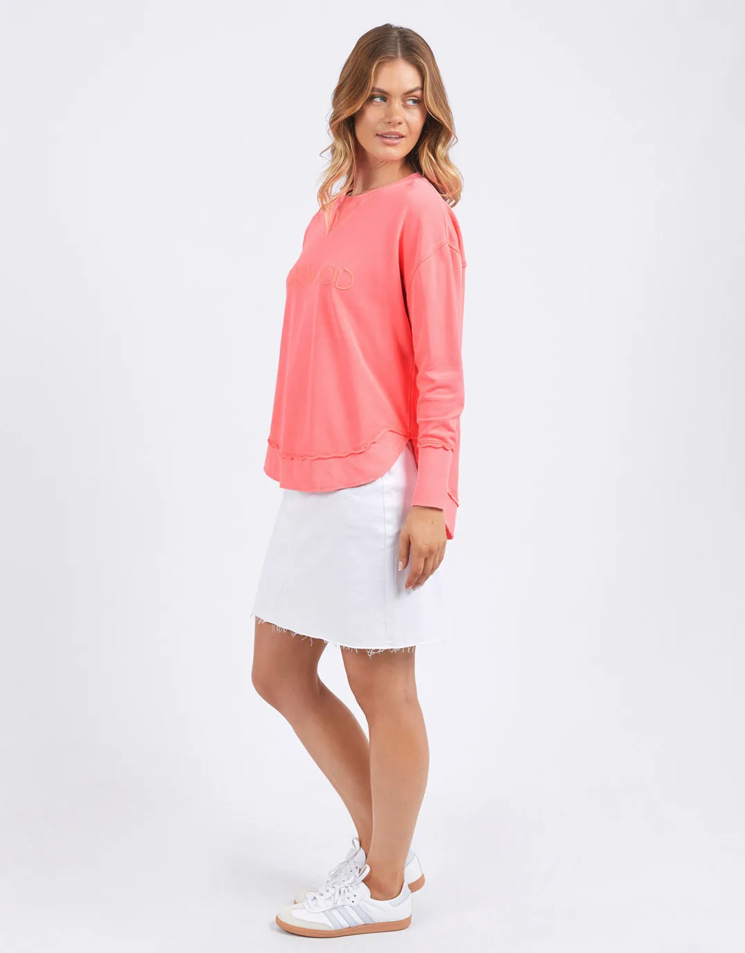 Simplified Crew - Neon Pink