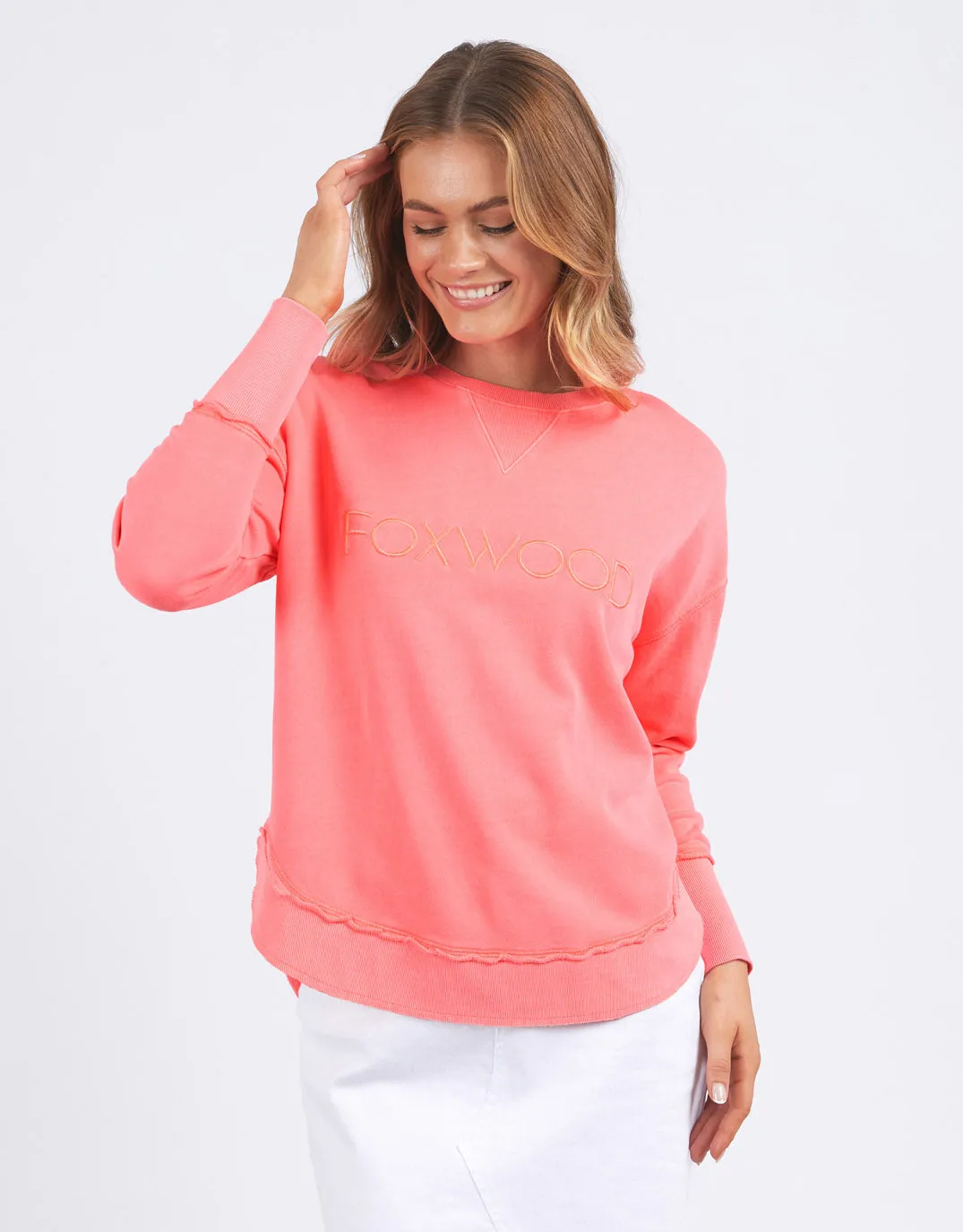 Simplified Crew - Neon Pink