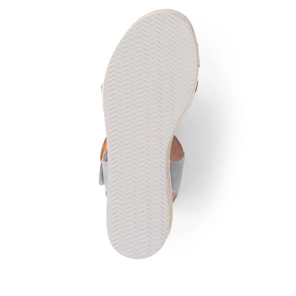 Touch-Fasten Wedge Sandals  - WBINS39033 / 325 232