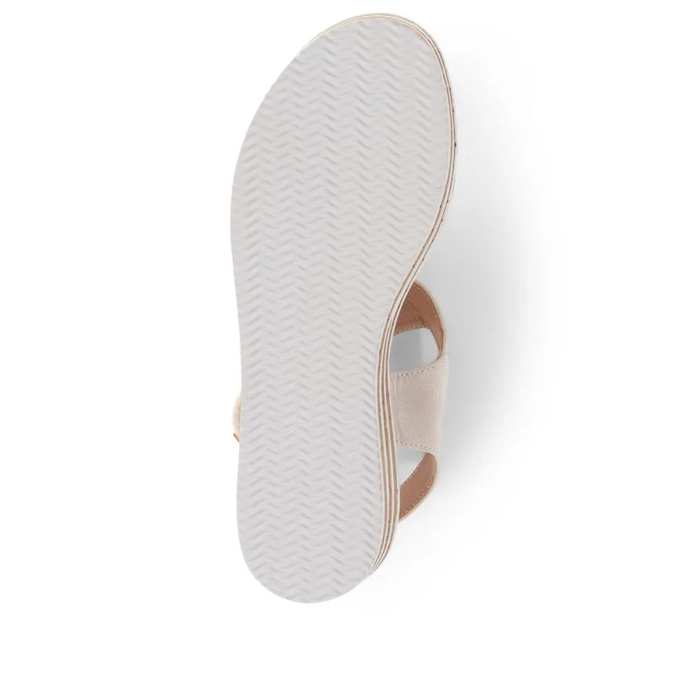 Touch-Fasten Wedge Sandals  - WBINS39033 / 325 232