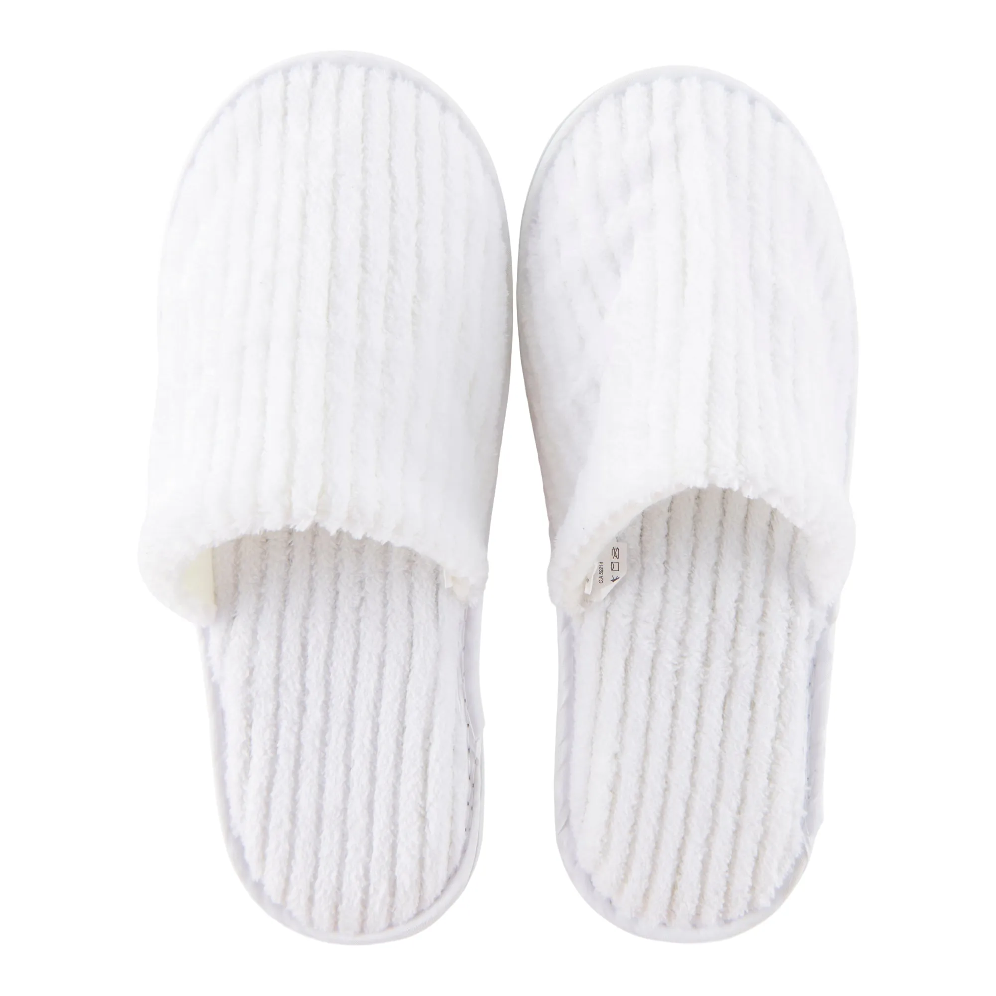 Women's Ribbed Spa Slippers