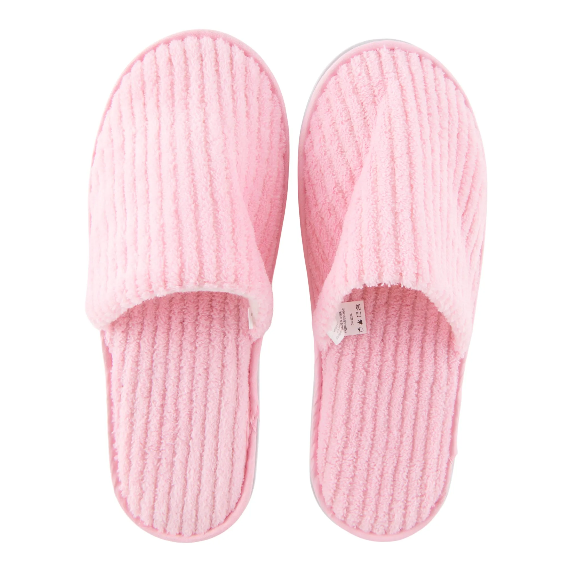 Women's Ribbed Spa Slippers